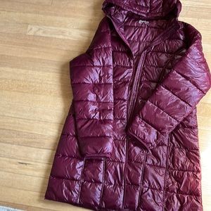 Long puffer jacket. Size L